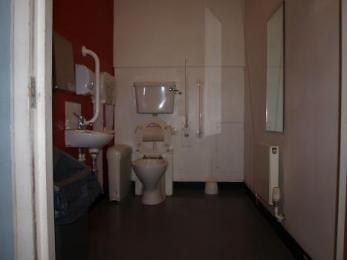 Accessible toilet on ground floor