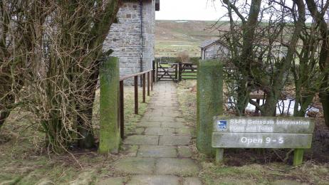 Pathway to Visitor Centre