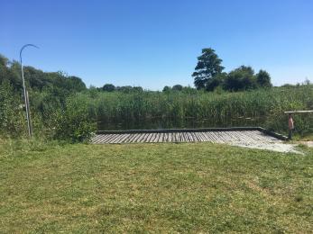 Pond-dipping platform in Mini Marshes