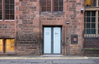 Scottish National Portrait Gallery - drop-off point and accessible rear entrance