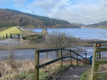 Steps down to Ladybower