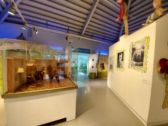 View of the central walkway through the Story Centre to George's Crafty Kitchen