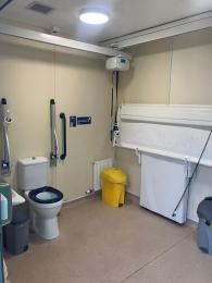 Image of the interior of the Changing Places toilet