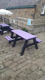 Wheelchair accessible benches