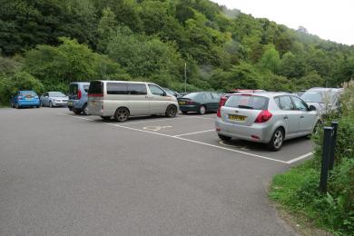 Bays in the car park