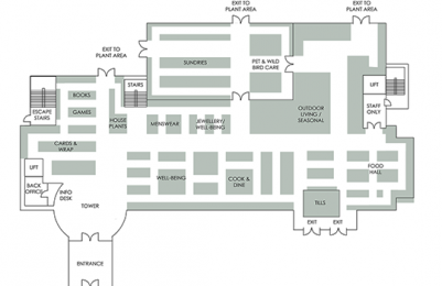 Map of our ground floor area.