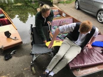 Punting for Wheelchair users