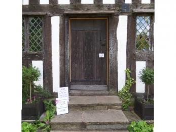 Main entrance to Selly Manor 