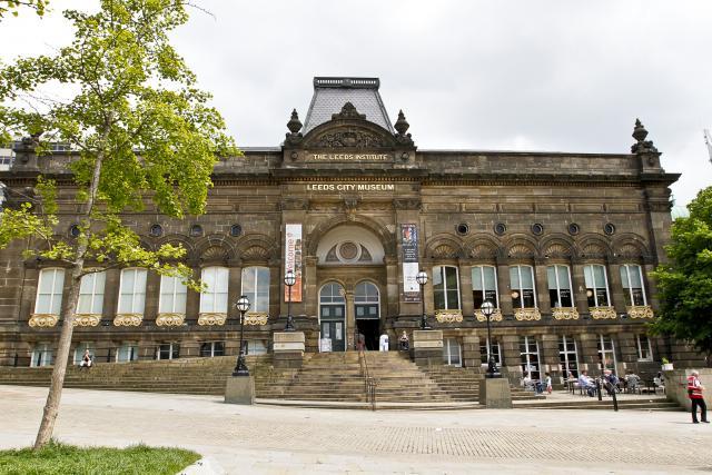 The Leeds City Museum building on Millennium Square