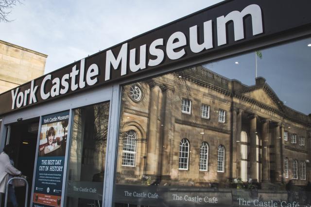 front of York Castle Museum